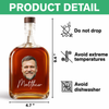 Custom Face Photo And Name On Whiskey Bottle TH10 894011