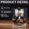 Custom Dog Photo The Dogfather Whiskey Glass Personalized Gift For Dog Dad HO82 893870