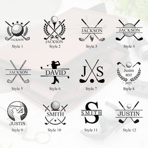 Personalized Golf Gift Set Engraved Accessories for Golfer, Golf Ball Marker HA75 898498