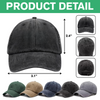 Custom Photo Proud Owner Of Good Boy Washed Denim Baseball Cap LM32 895109