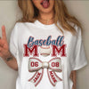 Custom Name Baseball Mom Coquette Bright Shirt CH07 895312
