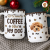 Custom Photo Coffee And Dog - Personalized 3D Inflated Effect Mug LM32 895129