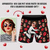 Funny Custom Face Property Of Her, Him Men's Boxer Funny Gift For Boyfriend, Husband HA75 922224