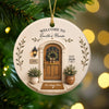 Personalized Welcome Home Ceramic Ornament, Housewarming Christmas Keepsake LM32 669705