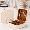 Custom Name Travel Jewelry Box, Gift For Mom, Gift For Bridal Party, Gift For Bridesmaid TH10 170497