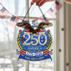 Custom Family Name Celebrating America's 250 Years Anniversary Acrylic Suncatcher CH07 910408