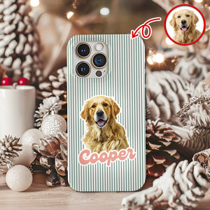 Custom Funny Dog Photo Phone Case Gift For Dog Lovers LM32 895415