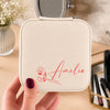 Custom Name Travel Jewelry Box, Gift For Mom, Gift For Bridal Party, Gift For Bridesmaid TH10 170497