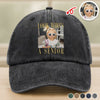 Custom Photo Look Who's A Senior Washed Denim Baseball Cap - Back To School Gift CH07 180318