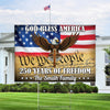 Personalized 250 Years Of Freedom, God Bless America Yard Sign HO82 900902