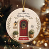 Personalized Welcome Home Ceramic Ornament, Housewarming Christmas Keepsake LM32 669705