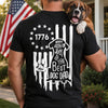 Personalized Happy 4th Of July To The Best Dog Dad Back Comfort Shirt LM32 669221