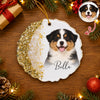 Custom Dog Photo Resin Ornament, Personalized Pet Keepsake, Christmas Gift for Dog Lovers CH07 180562