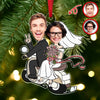 Custom Funny Wedding Face Acrylic Ornament Gift For Couple CH07 910074