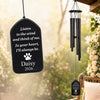 Custom Name Pet Memorial Wind Chimes – Personalized Sympathy Gift for Pet Loss HO82 903158