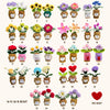 Personalized Crochet Plant Thank You Gift For Teacher, Mom,Teacher Appreciation Gift CH07 911992