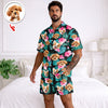 Custom Photo Short Pajamas Gift for Her, Him, Family TH10 169451