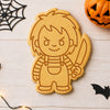 Funny Halloween Slasher Movie Biscuit Cookie Stamp, Spooky Holiday Party Treat LM32 669683