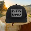 Custom Kid Names Papa Leather Patch Cap, Personalized Gift for Dad HO82 902288
