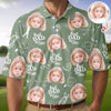 Custom Photo Best Dad By Par Golf Pattern Gift For Father, Mother CH07 911464