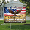 Personalized 250 Years Of Freedom, God Bless America Yard Sign HO82 900902