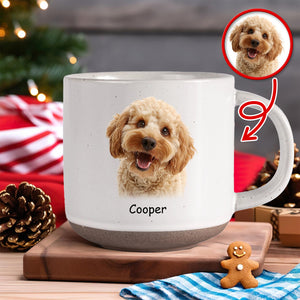 Custom Photo For Dog Lover Pottery Mug TH10 894773