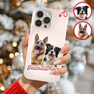 Custom Funny Dog Photo Phone Case Gift For Dog Lovers LM32 895415