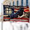 Custom Family Name 250 Years of Blessing 1776 - 2026 Banner House Flag HA75 920378