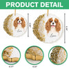 Custom Dog Photo Resin Ornament, Personalized Pet Keepsake, Christmas Gift for Dog Lovers CH07 180562