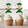 Custom Funny Face Class of 2026 Graduation Decoration Cupcake Toppers LM32 893143