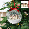 Custom Dog Photo 3D Ball Ornament For Christmas TH10 896071