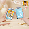 Custom Photo Vintage Year Birthday Can Cooler LM32 899931