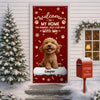 Welcome to Our Home the Humans Just Live Here 3D Dog Door Cover Decorative Gift CH07 899414