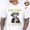Custom Photo Look Who's A Senior Bright Shirt - Back To School Gift CH07 180312