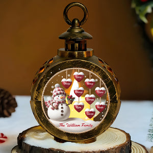 Sweet Heart Christmas Candlelight Lantern Ornament Personalized Gift For Family HO82 894838
