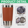 Custom Photo And Name Me Dog Cat Leather Tumbler HA75 897600