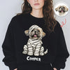 Custom Dog Photo Halloween Dark Shirt - Personalized Halloween Gift for Dog Lovers CH07 180178