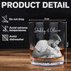 Custom Photo First Father’s Day Engraved Rock Glass Gift For Daddy LM32 668937