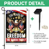 250 Years America Freedom With Eagles LED Garden Flag LM32 895821