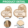 Personalized The Year You Became Our Mommy 2-Layered Wooden Plaque With Stand LM32 899621