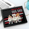 Custom Photo Best Dog Cat Dad Ever US Flag Picture Frame Father's Day Gift HA75 892076