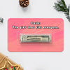 Personalized Christmas Design Money Holder Card - Custom Holiday Cash Gift Card LM32 669709