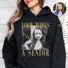 Custom Photo Look Who's A Senior Dark Shirt - Back To School Gift CH07 180270