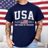 USA 1776-2026 250 Years Of Freedom Personalized Dark Shirt LM32 669205