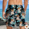 Custom Cat Photo Tropical Vacation Aloha Beach Short Gift For Cat Lover HO82 902646