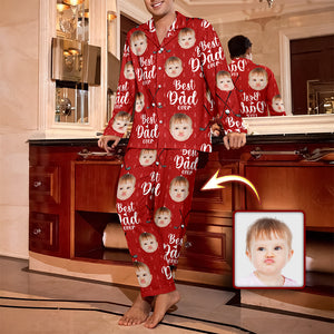 Custom Cute Photo Best Mom Ever Pajamas For Golf Loving LM32 895683