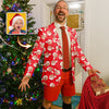 Custom Funny Face Photo Family Men's Suits, Christmas Gift For Dad, Mom, Kids HO82 900236