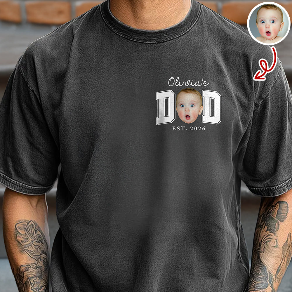 Custom Baby Photo Dad Mom Est Comfort Shirt TH10 169703