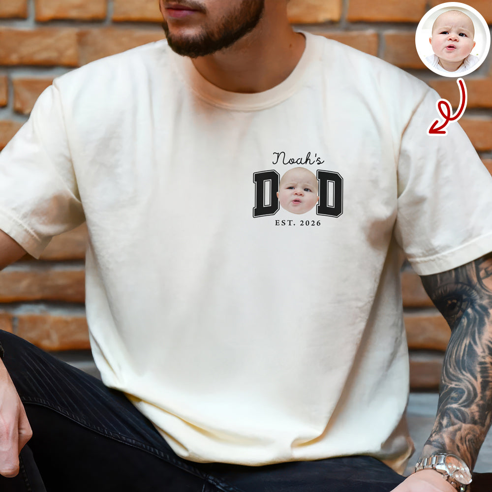 Custom Baby Photo Dad Mom Est Comfort Shirt TH10 169703