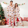 Custom Funny Face Striped Pajamas, Personalized Matching Family Sleepwear LM32 669821